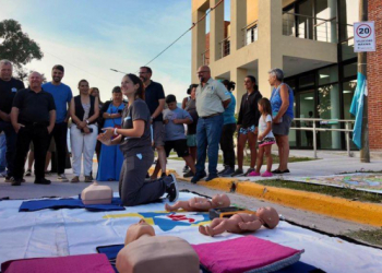 El Sistema Provincial de Emergencias desplegó una muestra interactiva en Villa Gesell y Mar Chiquita