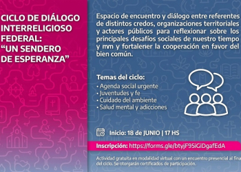 Comienza el Ciclo de Diálogo Interreligioso Federal