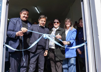 Kicillof y Alvarez Rodríguez inauguraron la delegación Guernica del Registro de las Personas