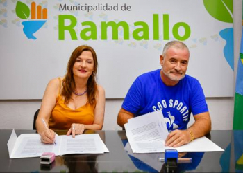 Firma de convenios para fortalecer políticas de género y diversidad en Ramallo