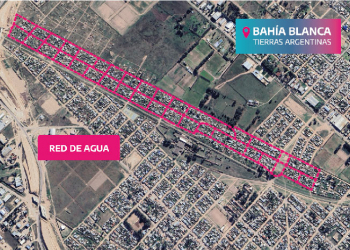 Plano red de agua