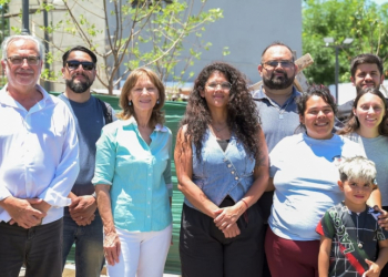 Recorrida por el barrio Ferroviario para planificar obras de integración social y urbana