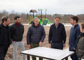 Katopodis recorrió obras que ComiLu desarrolla en Luján y Mercedes