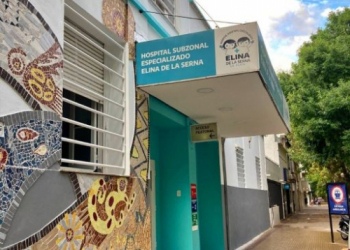 Obras de refacción en el hospital Elina de la Serna de La Plata