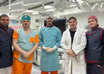 Inédita intervención endovascular en el Hospital “San Martín” de La Plata