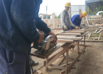 Avanzan las obras en el hospital "Mariano y Luciano de la Vega" de Moreno