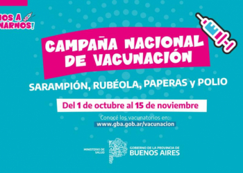 Provincia lanza Campaña de Vacunación contra Sarampión, Rubéola, Paperas y Polio
