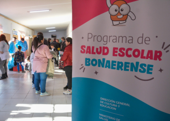 La iniciativa lleva la salud a las aulas de la PBA.