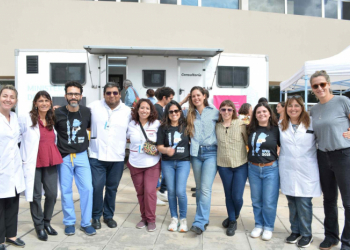 El equipo de salud en el hospital Balestrini de La Matanza.
