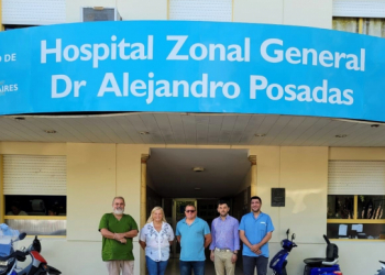 Finalizaron las obras de pintura en el hospital "Posadas" de Saladillo