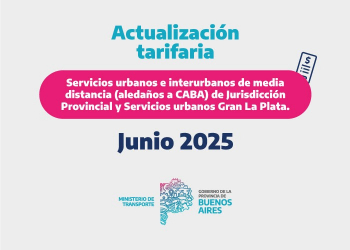 Transporte público de pasajeros urbano e interurbano de media distancia.