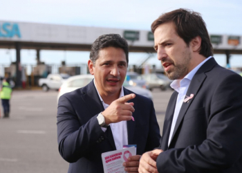 Marinucci y Kreplak interactuaron con las y los conductores en Hudson.