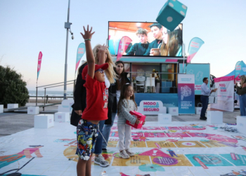 La iniciativa recorrió distintos puntos de la Costa Atlántica.