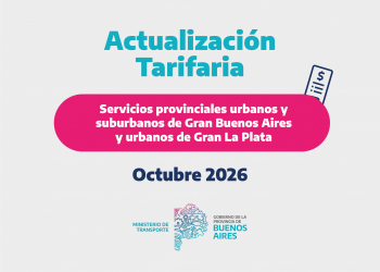 Actualización Tarifaria Octubre 2026.