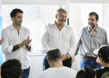D’Onofrio entregó nuevos PLM en Hurlingham y San Martín