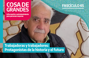 En la imagen se observa el diseño de la portada del fasciculo de Cosa de Grandes número 65