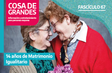 En la imagen se observa el diseño de la portada del fasciculo de Cosa de Grandes 67