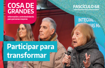 En la imagen se observa la portada del fascículo 68 de Cosa de Grandes