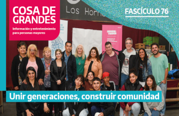 En la imagen se observa la caratula del fascículo 76 de Cosa de Grandes