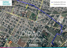 Mapas de la zona donde se van a ejecutar las obras  