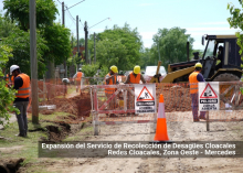 Expansión del Servicio de Recolección de Desagües Cloacales - Redes Cloacales Zona Oeste.