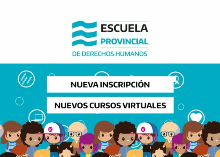 Nuevos cursos en la Escuela Provincial de DDHH