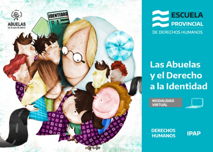 "Las Abuelas y el Derecho a la Identidad", el nuevo curso de la Escuela Provincial de Derechos Humanos