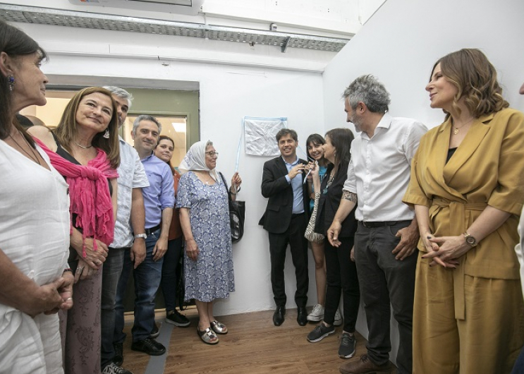 El Gobernador durante la inauguración del auditorio La Plata