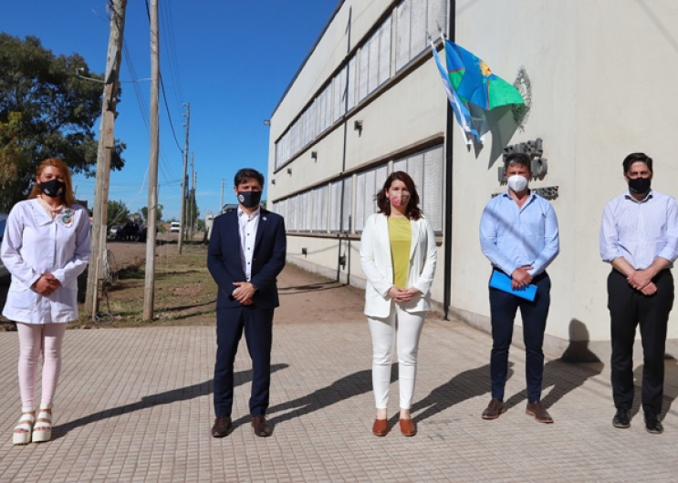 Axel Kicillof encabezó en Moreno la inauguración de instalaciones educativas 