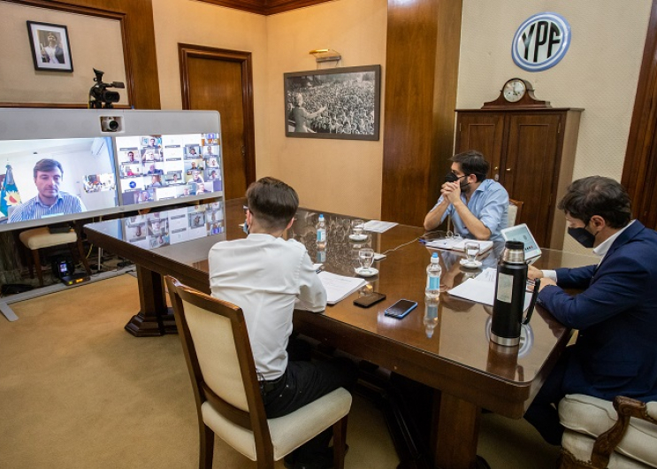 En la Casa de Gobierno de La Plata