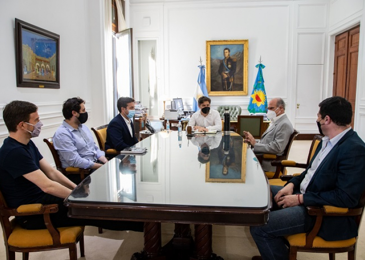 En la Casa de Gobierno de La Plata