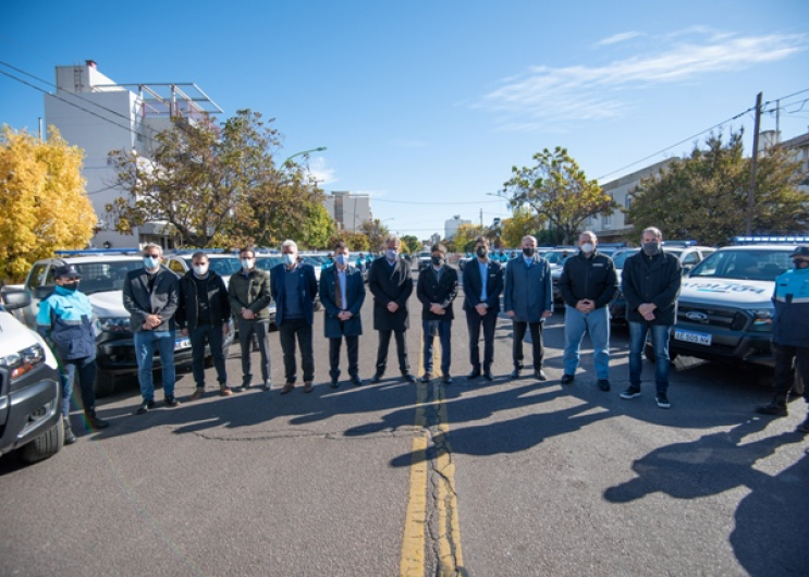 Se pusieron en marcha 40 nuevos patrulleros para Bahía Blanca