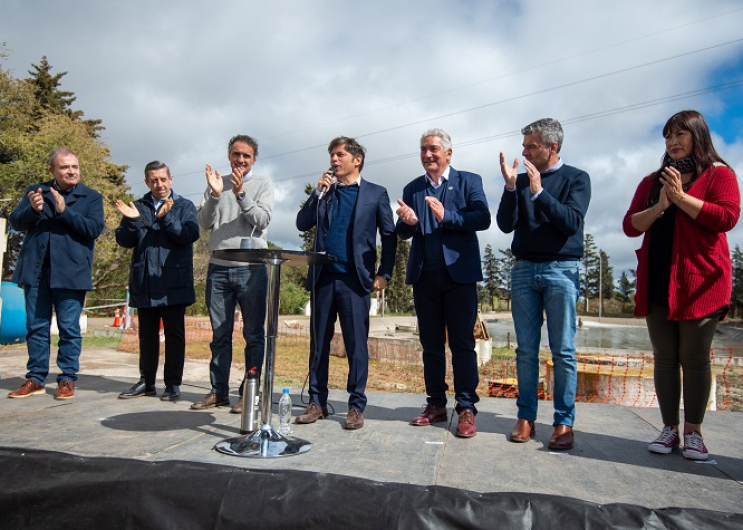 Kicillof en Patagones