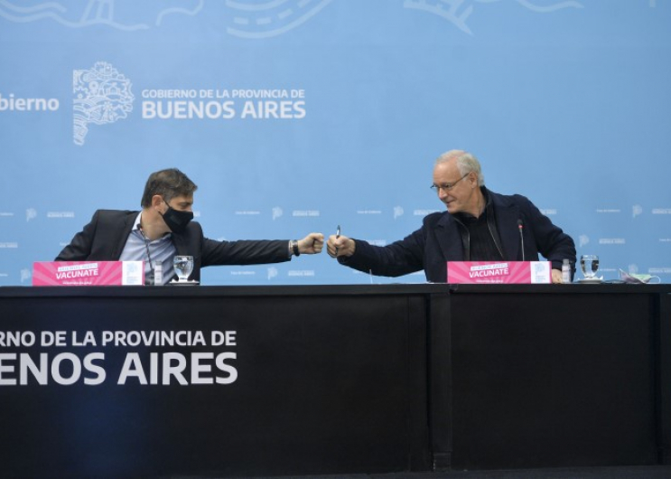 Kicillof: “En agosto habremos vacunado al 95% de los inscriptos y tendremos una Provincia protegida”