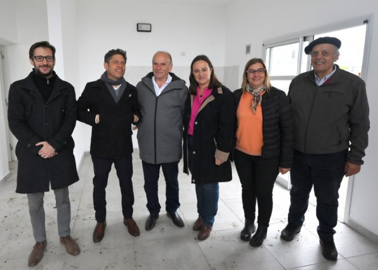 Kicillof recorrió los avances de obras de infraestructura en General Lavalle