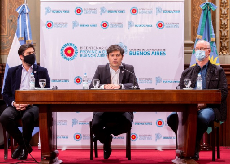 Kicillof: “Pudimos cuidarnos gracias a la solidaridad, el trabajo colectivo y a un Estado presente”