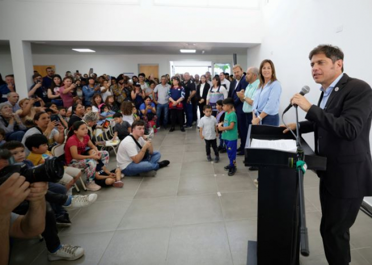 Inauguración del Jardín de Infantes N° 932 de Ezeiza