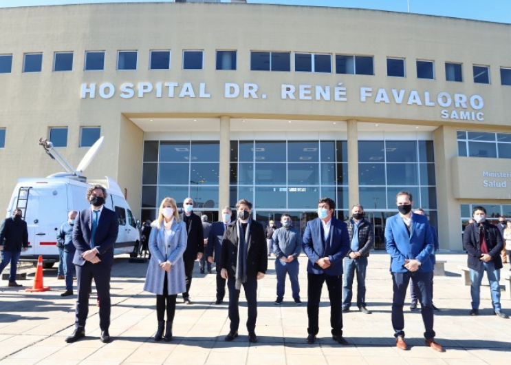 Kicillof participó de la inauguración del Hospital Doctor René Favaloro en La Matanza