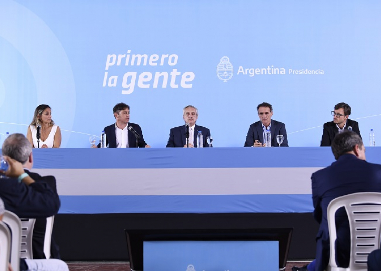 Kicillof participó de la inauguración del Colector Cloacal Morón Sur Axel Kicillof