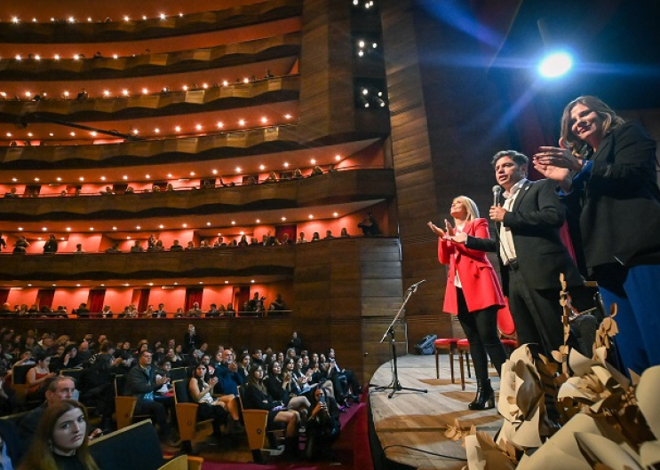 Se reinauguró la Sala “Alberto Ginastera” del Centro Provincial de las Artes Teatro Argentino de La Plata