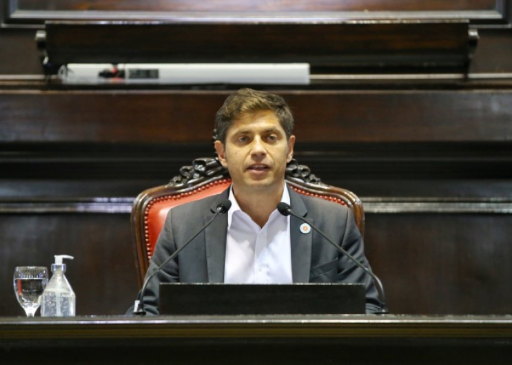 El gobernador de la provincia de Buenos Aires, Axel Kicillof, encabezó la 149° apertura de sesiones en la Legislatura bonaerense