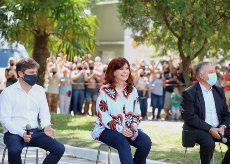 Kicillof y Cristina Fernández de Kirchner pusieron en marcha un nuevo espacio para la Memoria