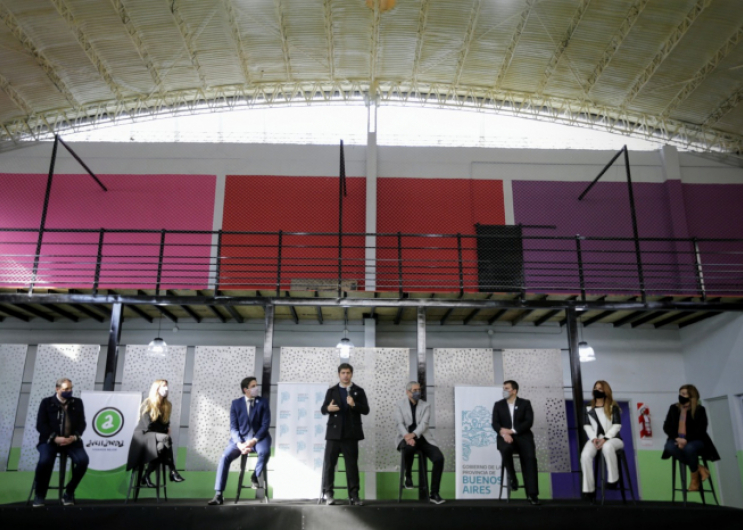 Se presentaron las obras de ampliación y refacción de tres escuelas en Avellaneda