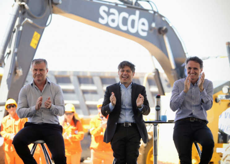 Kicillof y Katopodis dieron inicio a las obras para transformar en autovía la Ruta 3 entre San Miguel del Monte y Gorchs Kicillof y Katopodis dieron inicio a las obras para transformar en autovía la Ruta 3 entre San Miguel del Monte y Gorchs