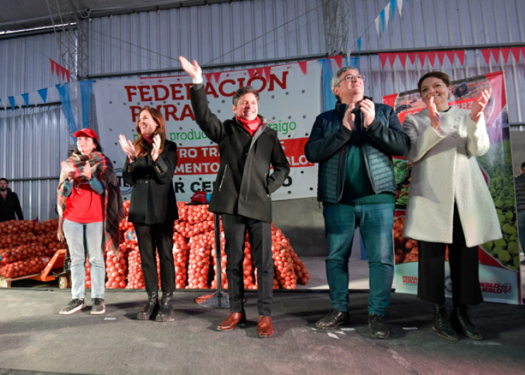 Kicillof: “Seguimos dando pasos para agregar valor y brindar más bienestar a los productores” 