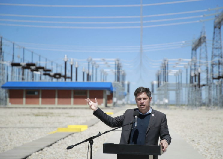 Kicillof inauguró la nueva Estación Transformadora Vivoratá