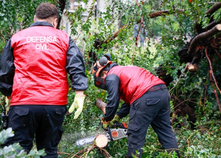 La Provincia trabaja en los municipios afectados por el temporal