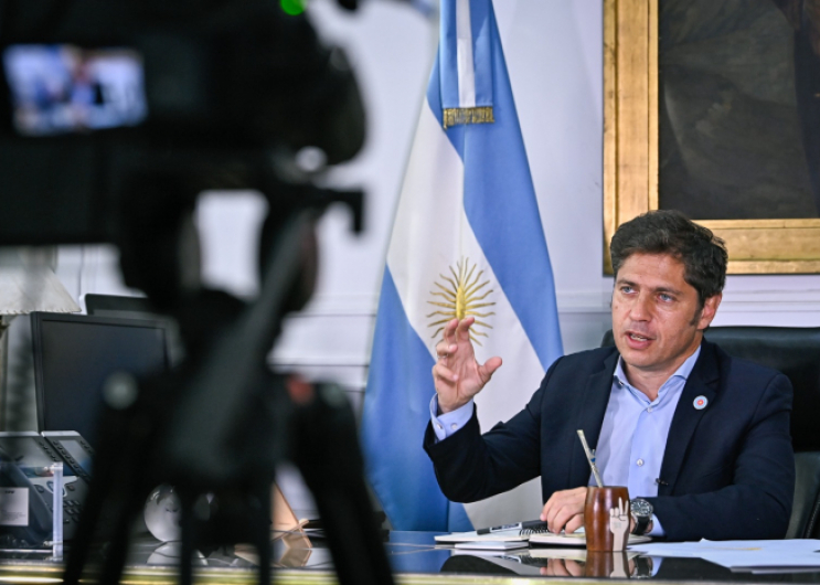 Kicillof participó de un seminario con líderes regionales