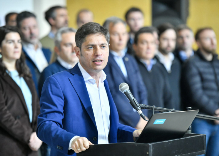 Kicillof: “Reclamamos por los 17 millones de bonaerenses que son damnificados por los recortes del Gobierno nacional" 