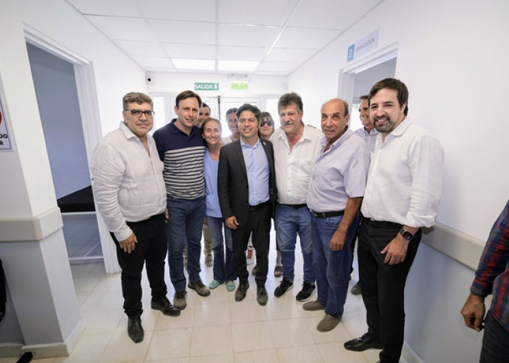 Kicillof inauguró un nuevo Centro de Atención Primaria de la Salud